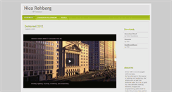 Desktop Screenshot of nico-rehberg.de